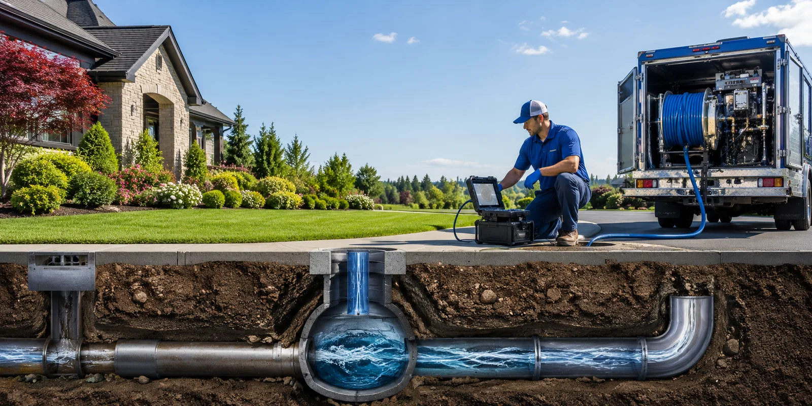 Drainage restoration information for Glasgow, WV